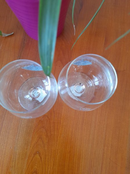 Vente 2 verres &agrave; bi&egrave;re m&eacute;t&eacute;or de no&euml;l