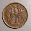 20 cents 1954 belgique : 14 pièces occasion