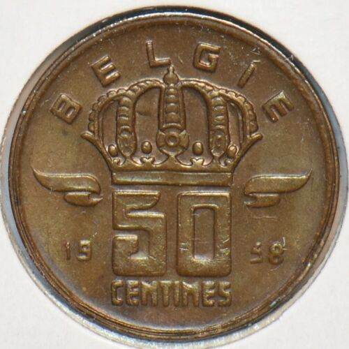20 cents 1958 belgique : 14 pièces pas cher