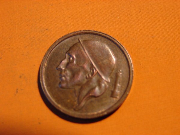 20 cents 1959 belgique : 7 pi&egrave;ces