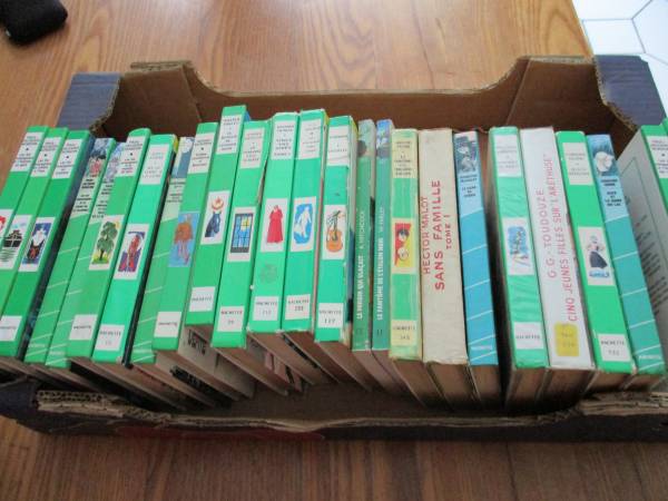 25 livres de la biblioth&egrave;que verte