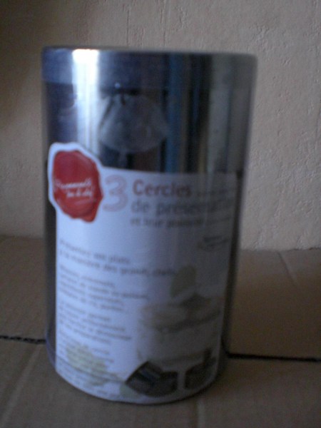 3 cercles ou carre de presentation neuf