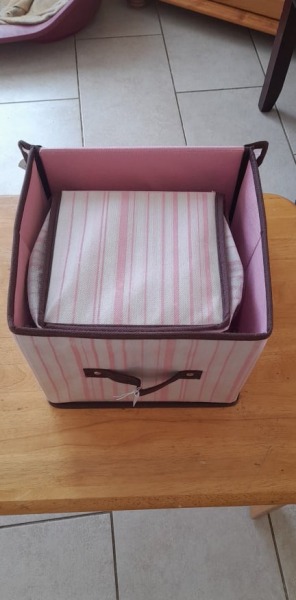 3 cubes de rangements encastrables avec couvercles pas cher