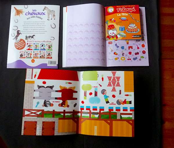 Vente 3 livrets d'activit&eacute;s neufs pour enfants 5 &agrave; 8 ans