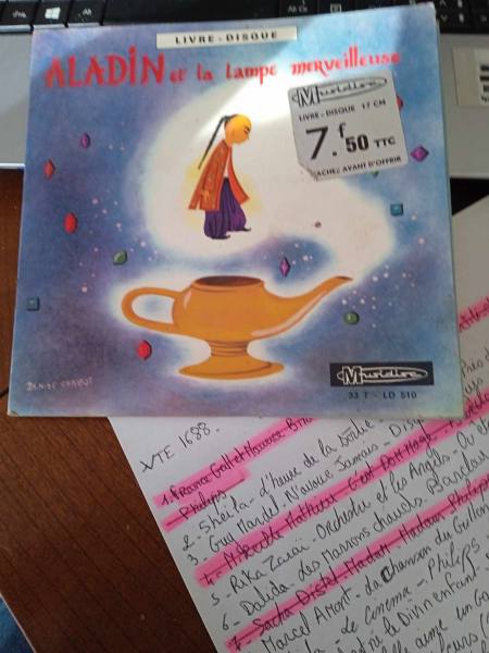 33 t  livre disque aladin