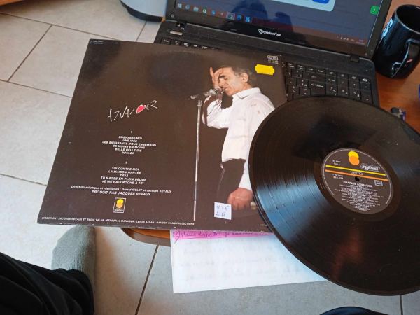 Vente 33t " charles aznavour "