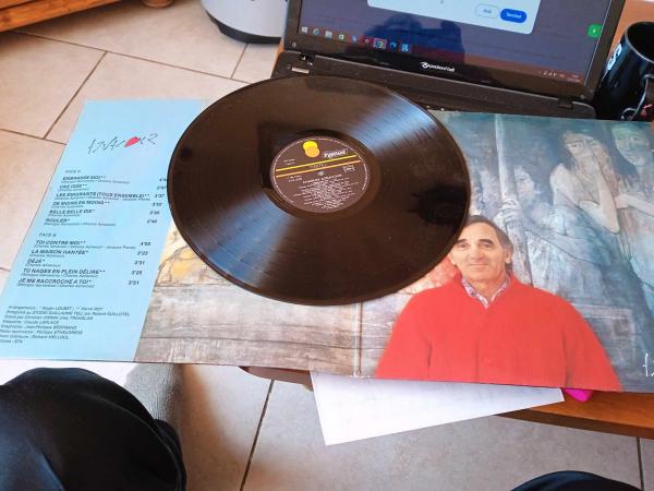 33t " charles aznavour " pas cher