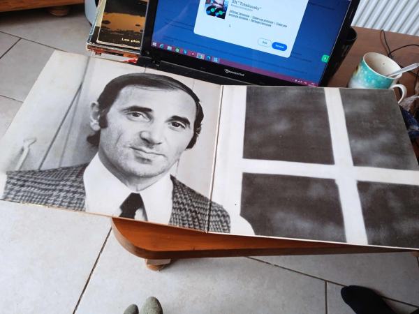 33t " charles aznavour " pas cher