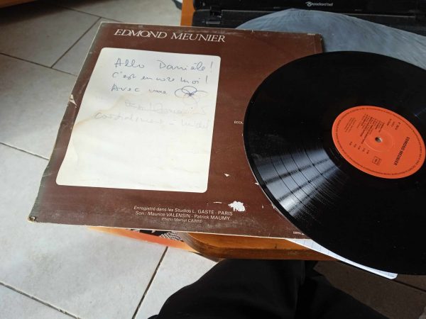 Vente 33t " edmond meunier "