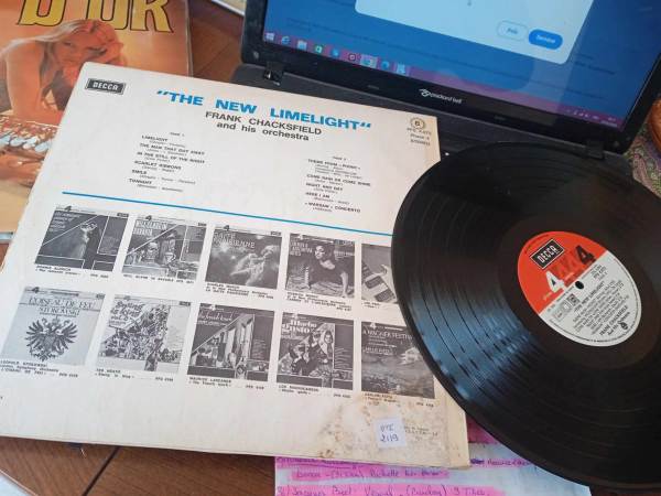 Vente 33t " frank chacksfield "