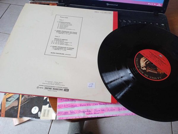 Vente 33t " franz liszt "