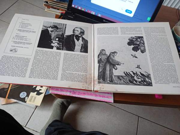 33t " franz liszt " pas cher