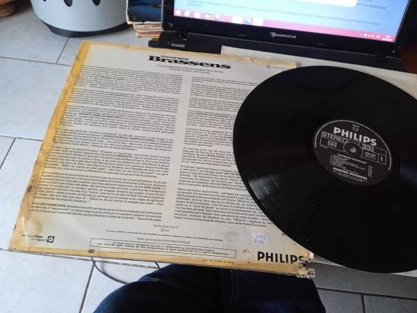 Vente 33t " georges brassens "