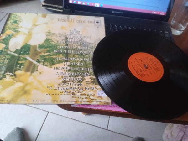 Vente 33t " g&eacute;rard lenorman "