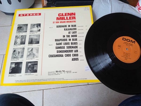 Vente 33t " glenn miller "