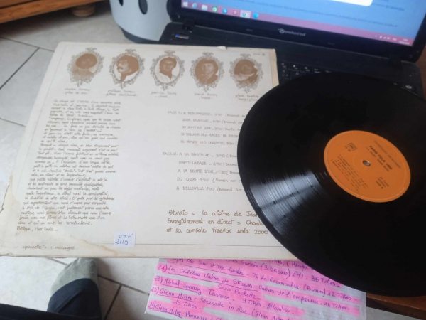 Vente 33t " paris folk 1900 "