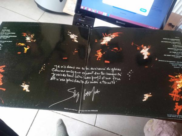 33t " serge lama " pas cher