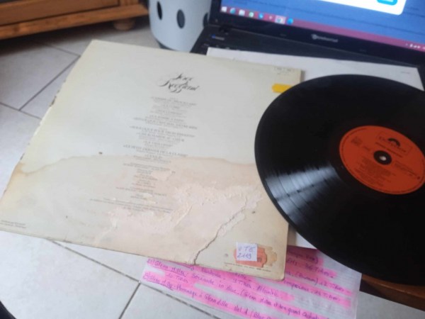 Vente 33t " serge r&eacute;ggiani "