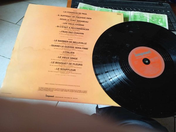 Vente 33t " serge reggiani "