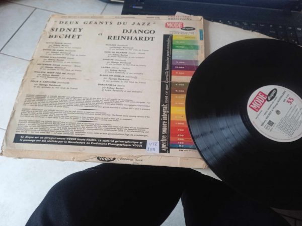 Vente 33t " sidney bechet / django reinhardt "
