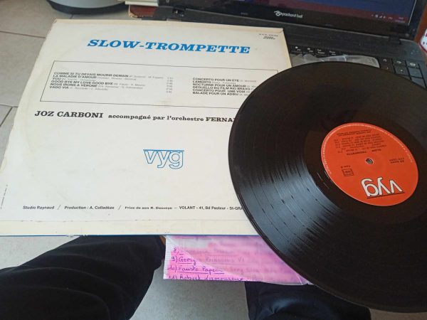 Vente 33t " slow-trompette "