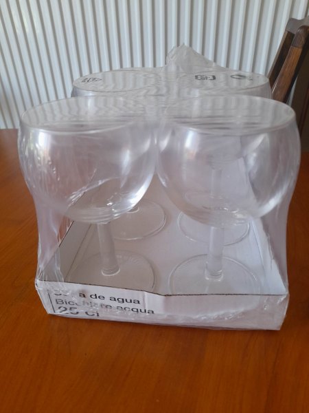 4 verres ballons &agrave; eau pas cher