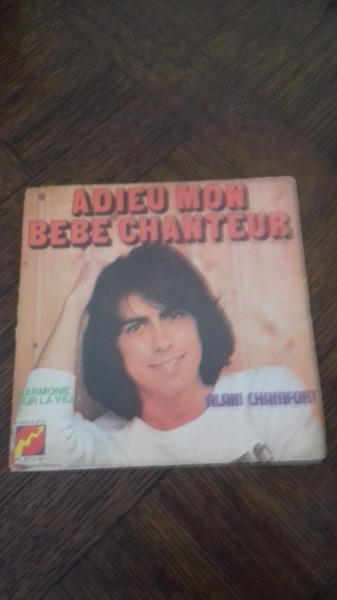 45 t alain chamfort"adieu mon bébé chanteur"