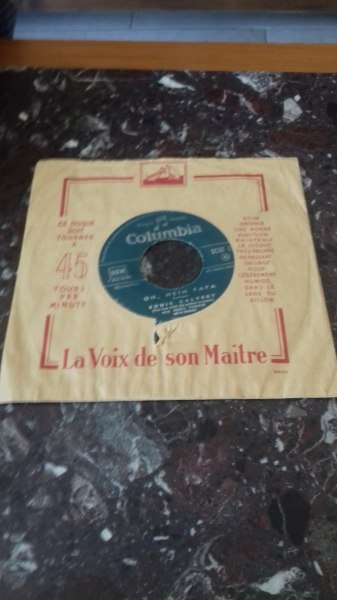 45 t eddie calvert"oh mein papa"