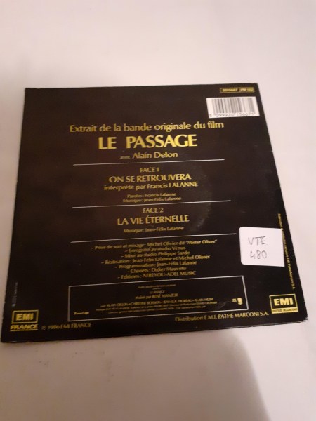 Vente 45 t  "francis lalanne "