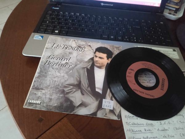 Vente 45 t  " g&eacute;rard berlier "