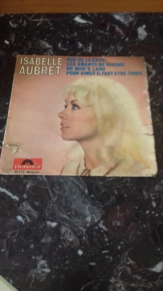 45 t isabelle aubret   - 4 titres