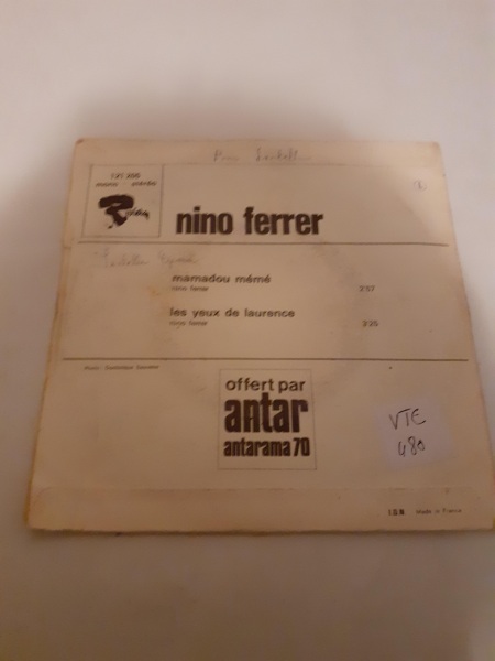 Vente 45 t  " nino ferrer"