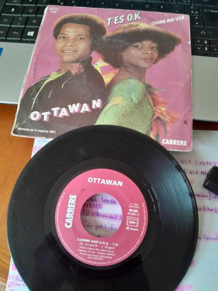 Vente 45 t " ottawan "