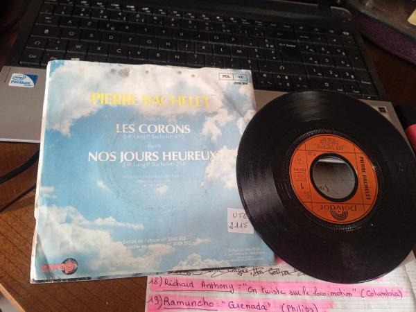 Vente 45 t  " pierre bachelet"