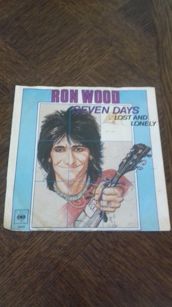 45 t ron wood" seven days lost and lonely "
