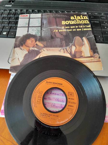 45t " alain souchon "