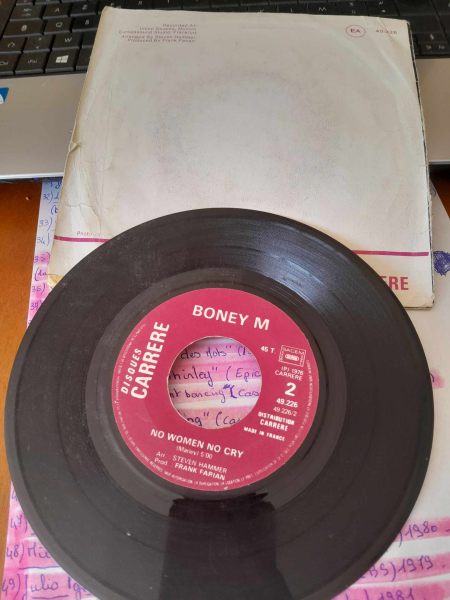 Vente 45t " boney m "