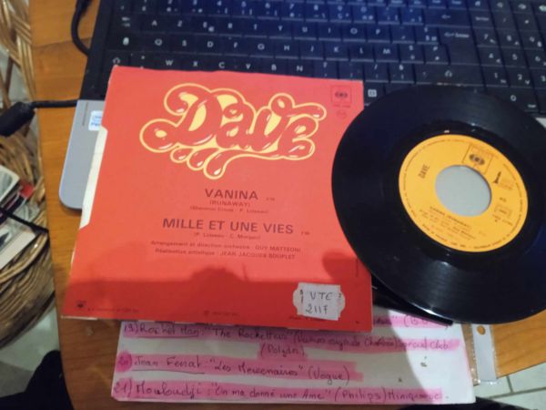 Vente 45t " dave "