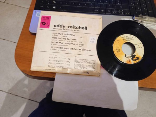Vente 45t " eddy mitchell "