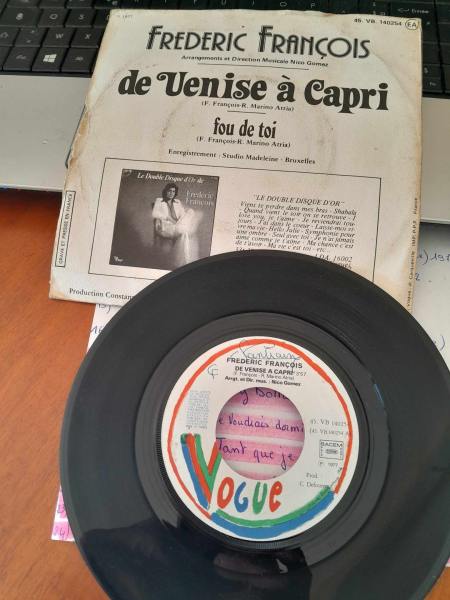 Vente 45t " frédéric françois "