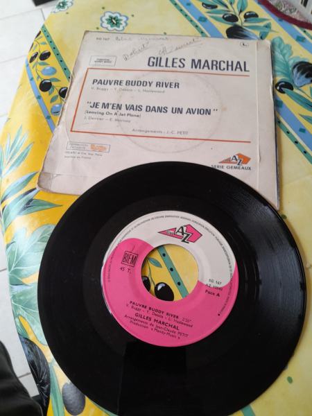 Vente 45t " gilles marchal "