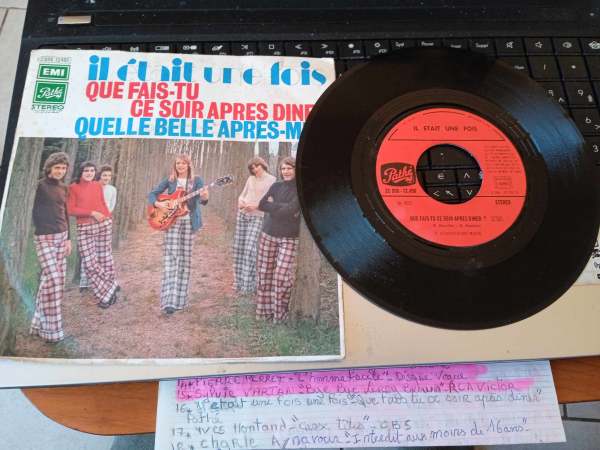 45t " il &eacute;tait une fois "