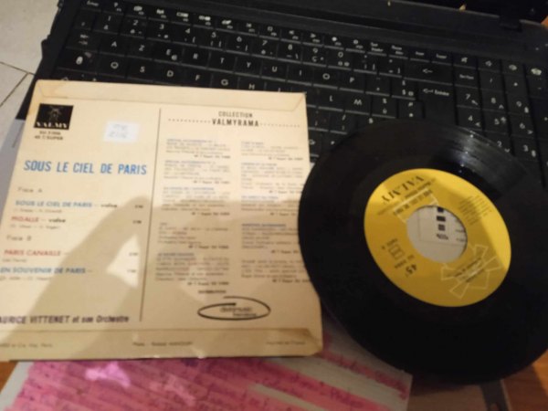 Vente 45t " maurice vittenet "