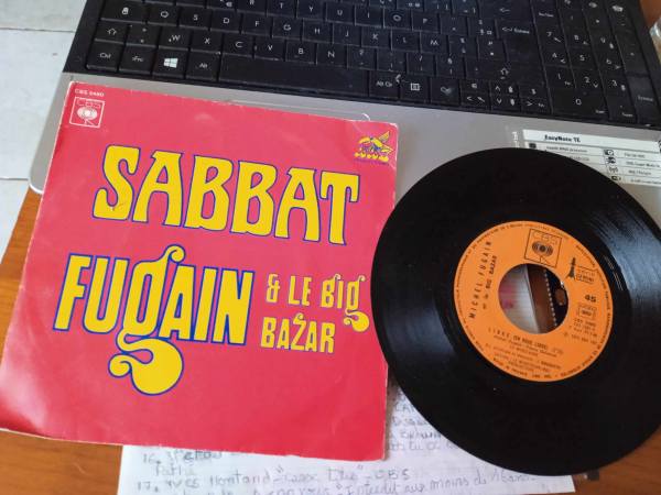 45t " michel fugain "