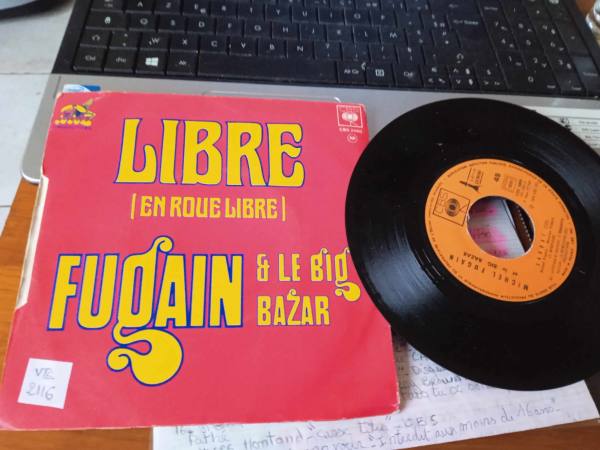 Vente 45t " michel fugain "