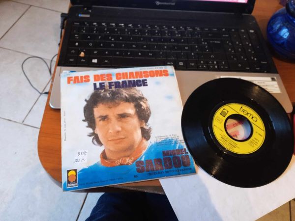 Vente 45t " michel sardou "