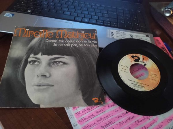 45t " mirelle mathieu "