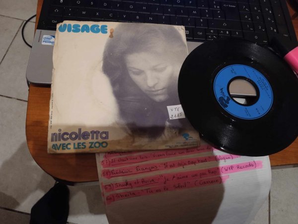 Vente 45t " nicoletta "