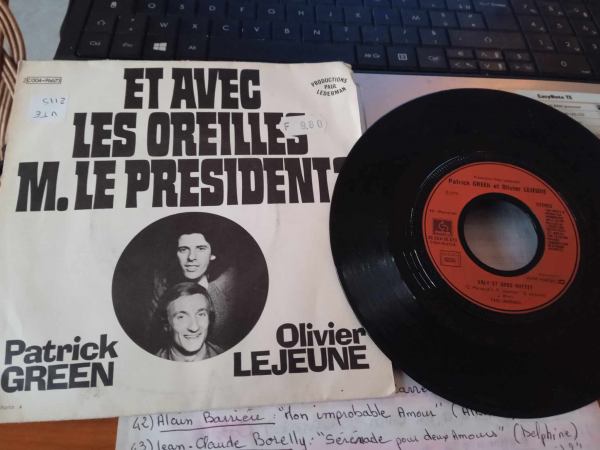 45t " patrick green / olivier lejeune "
