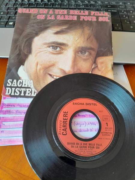 45t " sacha distel "